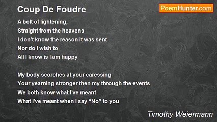 Timothy Weiermann - Coup De Foudre