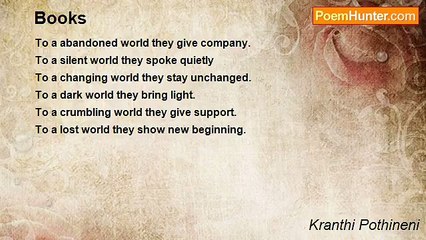 Kranthi Pothineni - Books