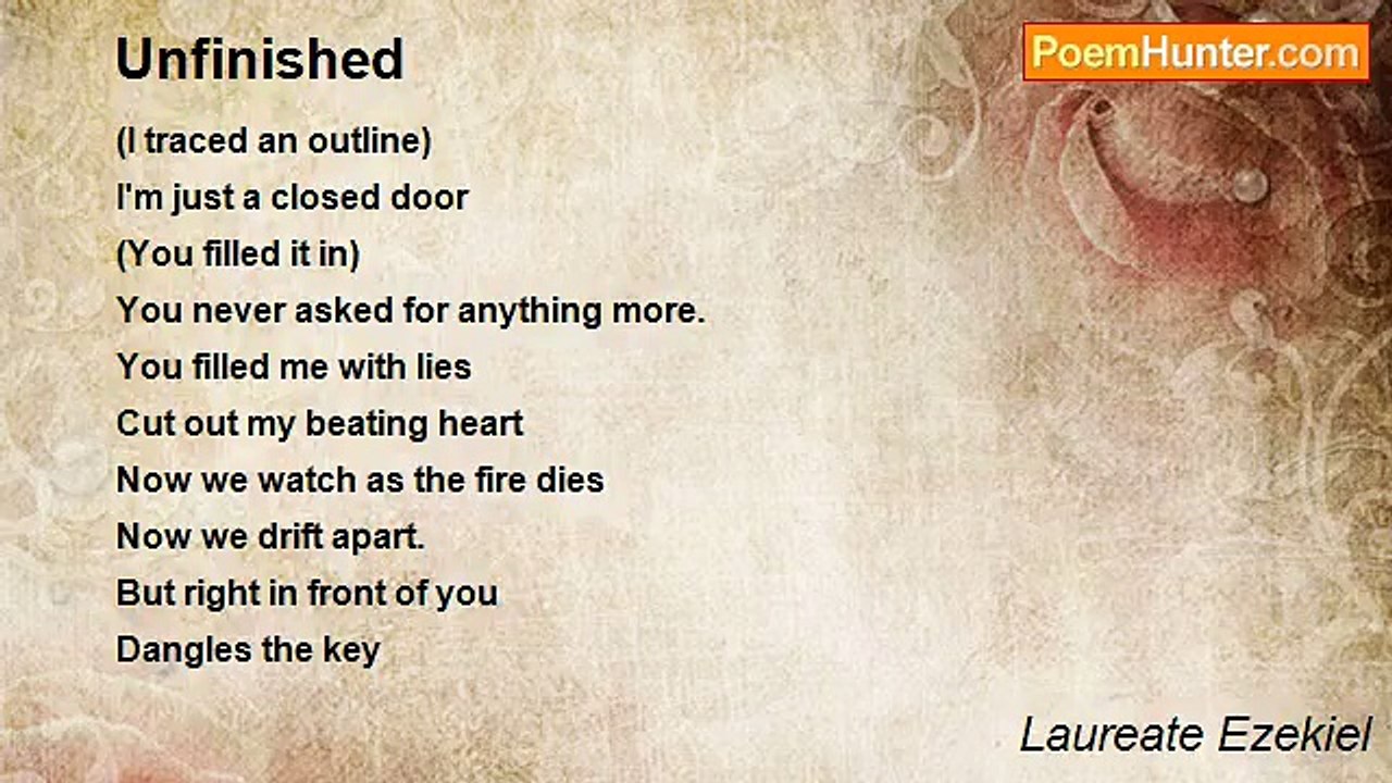 Laureate Ezekiel - Unfinished