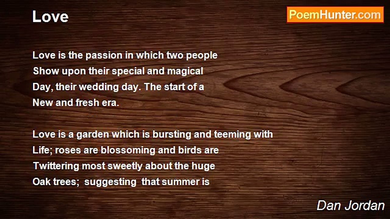 Dan Jordan - Love