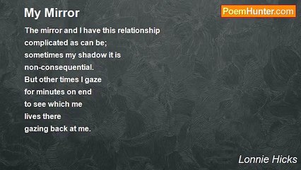 Lonnie Hicks - My Mirror
