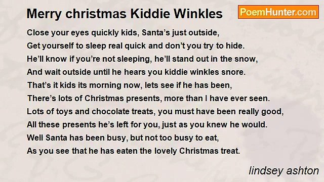 lindsey ashton - Merry christmas Kiddie Winkles