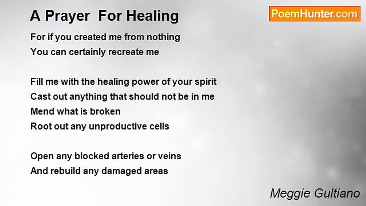 Meggie Gultiano - A Prayer  For Healing