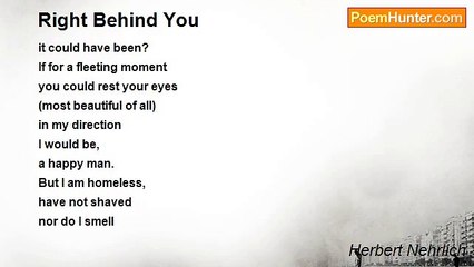 Herbert Nehrlich - Right Behind You