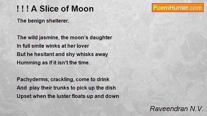 Raveendran N.V. - ! ! ! A Slice of Moon