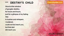 ANJALI SINHA - ***   DESTINY'S  CHILD