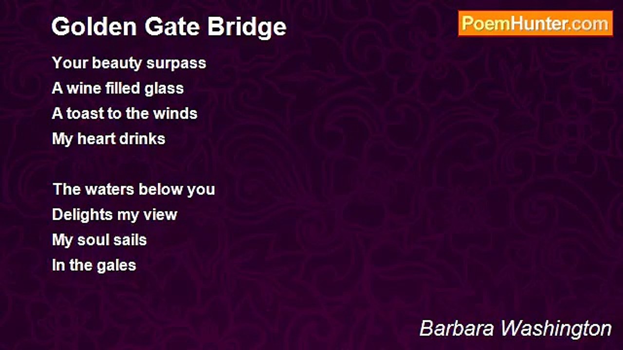 Barbara Washington - Golden Gate Bridge