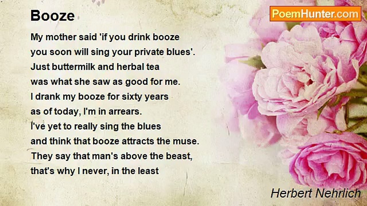 Herbert Nehrlich - Booze