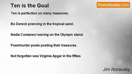 Jim Norausky - Ten is the Goal