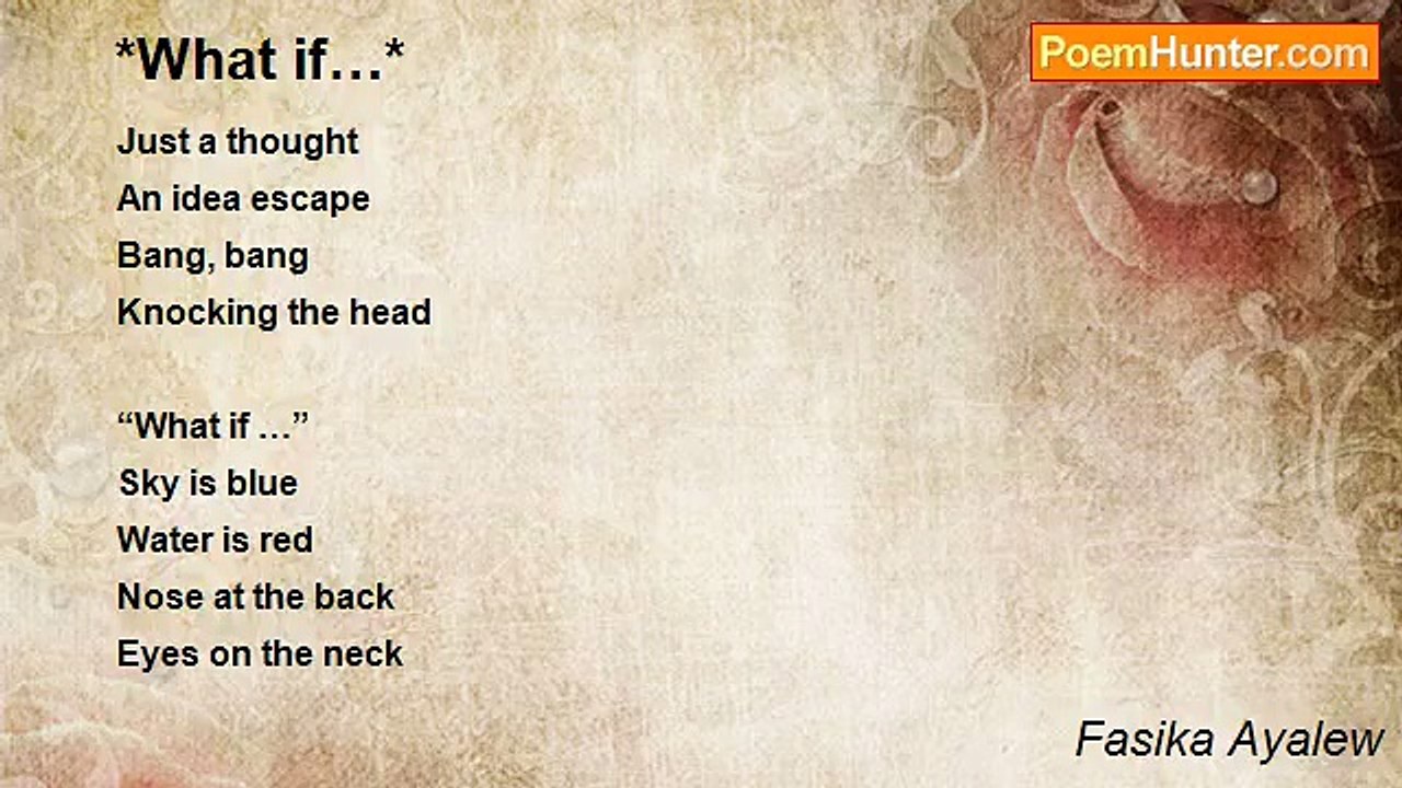 Fasika Ayalew - *What if…*