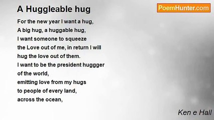 Ken e Hall - A Huggleable hug