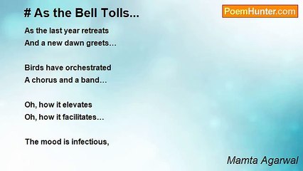 Mamta Agarwal - # As the Bell Tolls...