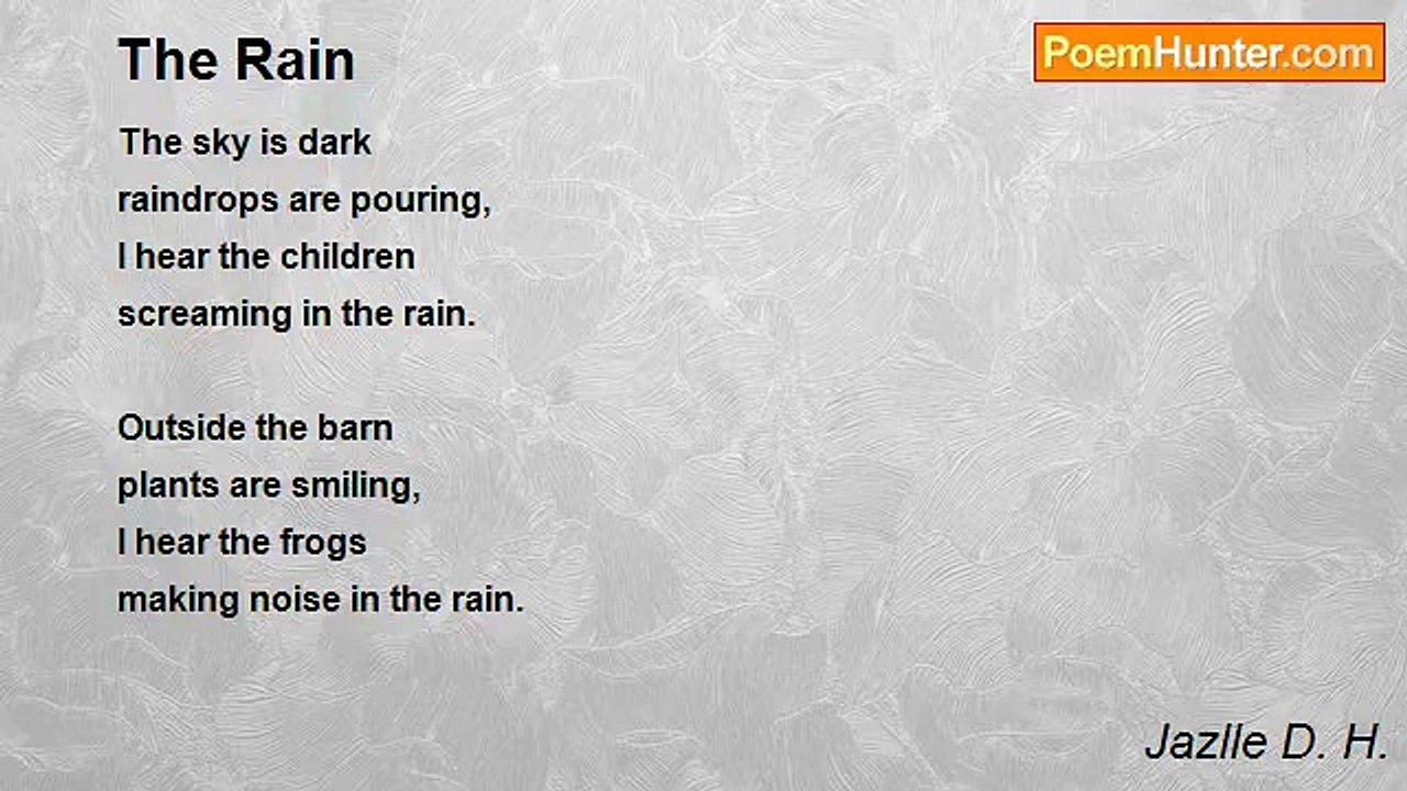 Jazlle D. H. - The Rain