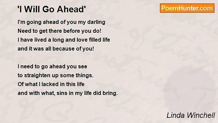 Linda Winchell - 'I Will Go Ahead'