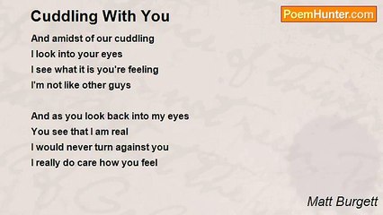 Matt Burgett - Cuddling With You