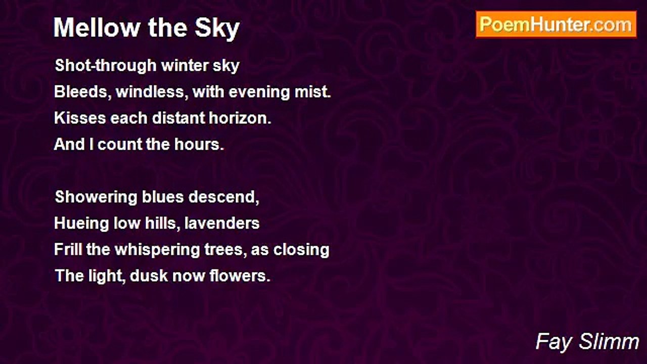 Fay Slimm - Mellow the Sky