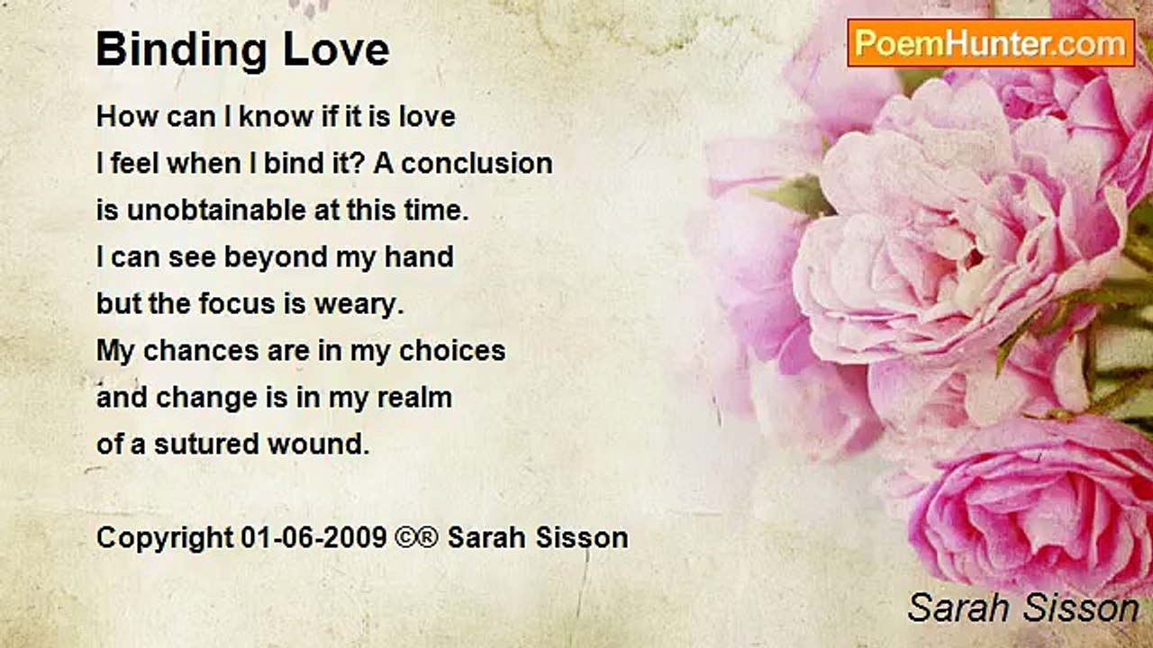 Sarah Sisson - Binding Love