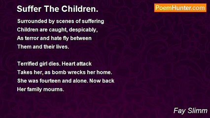 Fay Slimm - Suffer The Children.