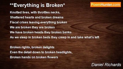 Daniel Richards - **Everything is Broken*