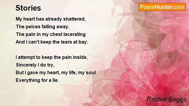 Rachel Beggs - Stories