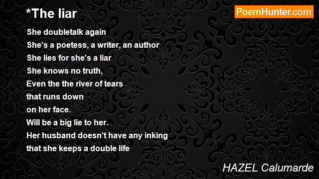 HAZEL Calumarde - *The liar