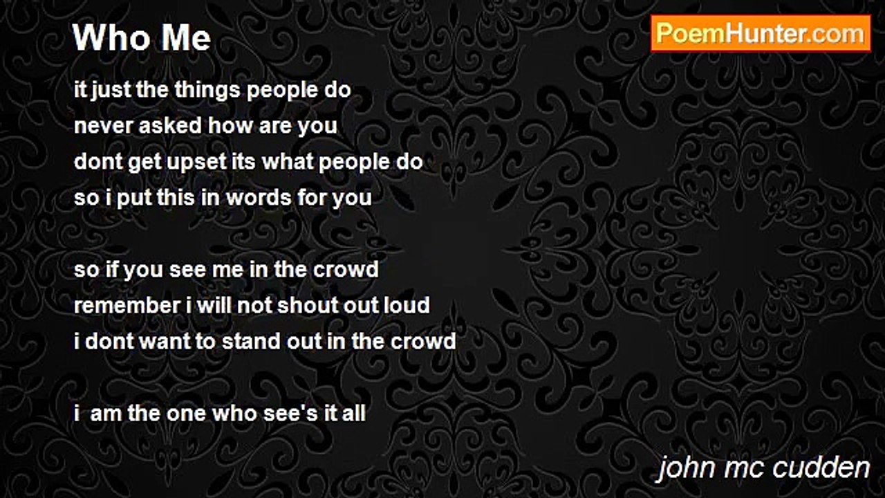 john mc cudden - Who Me