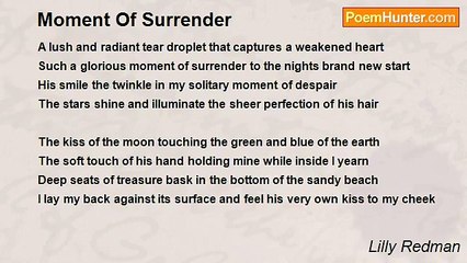 Lilly Redman - Moment Of Surrender