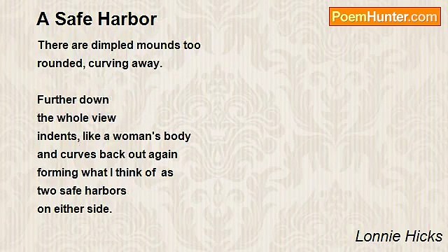 Lonnie Hicks - A Safe Harbor