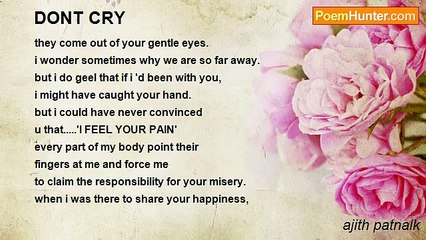 ajith patnaik - DONT CRY