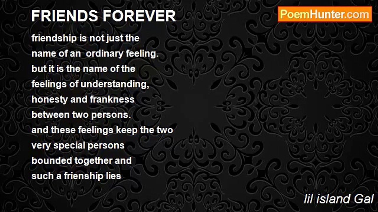 lil island Gal - FRIENDS FOREVER