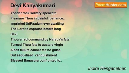Indira Renganathan - Devi Kanyakumari
