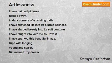 Remya Sasindran - Artlessness