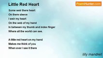 lilly mandrell - Little Red Heart