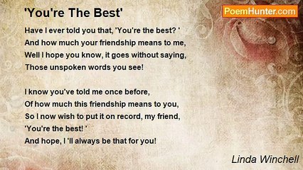 Linda Winchell - 'You're The Best'