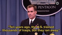 Pentagon Has No Deja Vu Over Sending Troops To Iraq