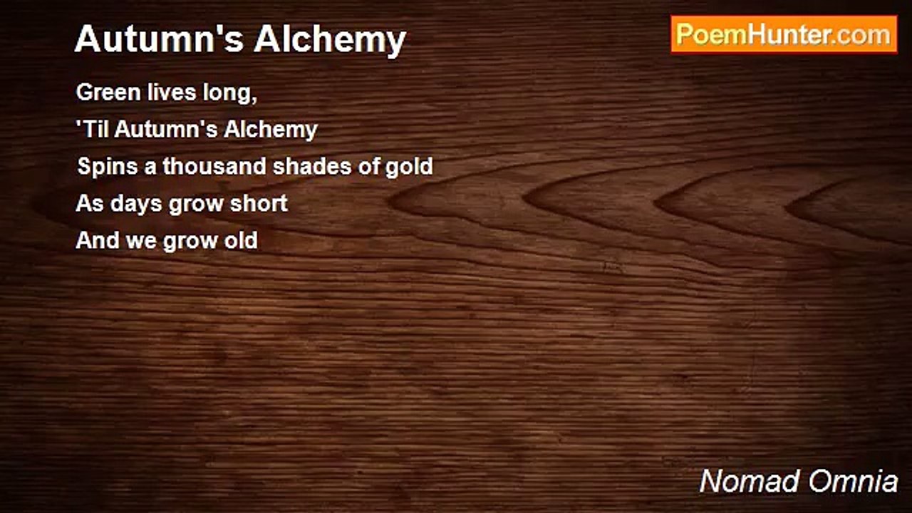 Nomad Omnia - Autumn's Alchemy