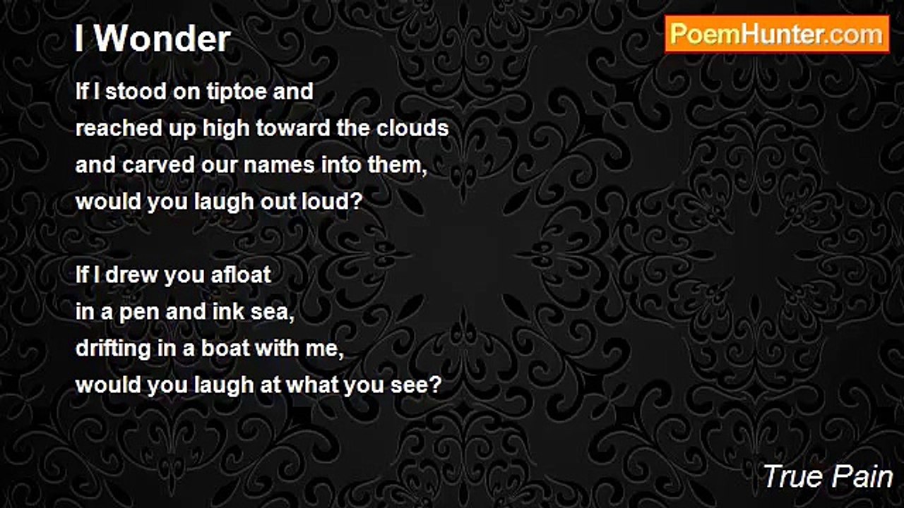 True Pain - I Wonder