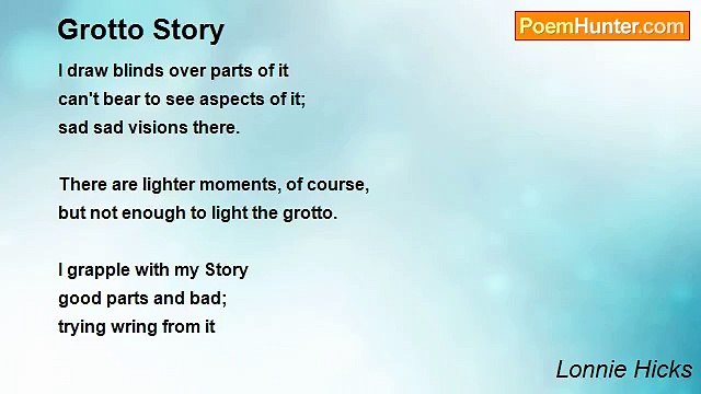 Lonnie Hicks - Grotto Story