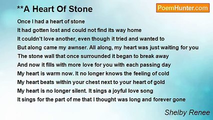 Shelby Renee - **A Heart Of Stone