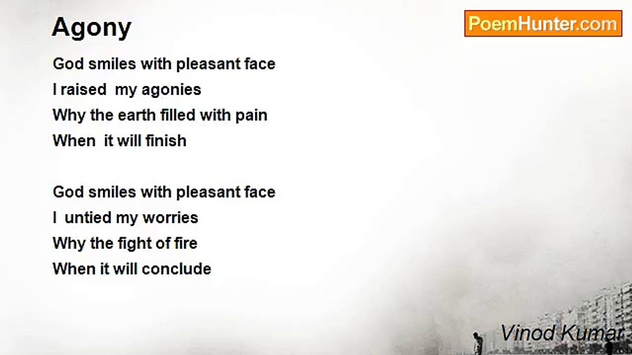Vinod Kumar - Agony