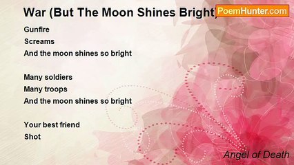 Angel of Death - War (But The Moon Shines Bright)