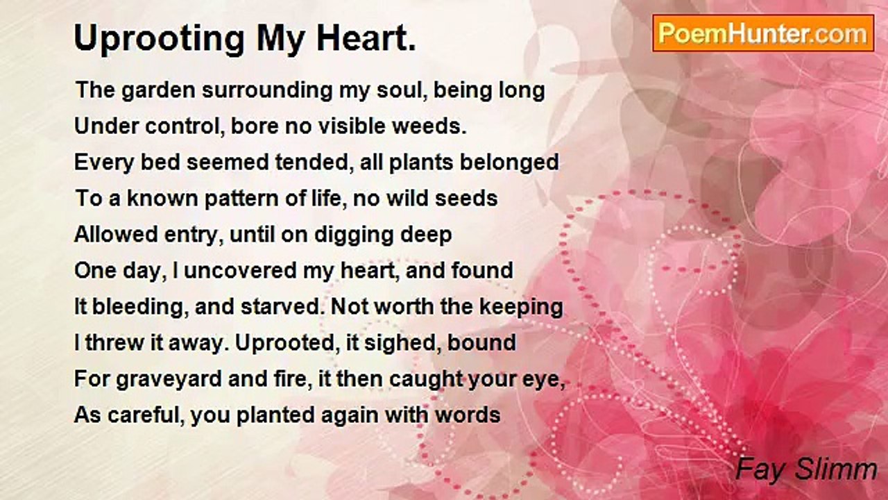 Fay Slimm - Uprooting My Heart.