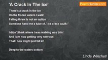 Linda Winchell - 'A Crack In The Ice'