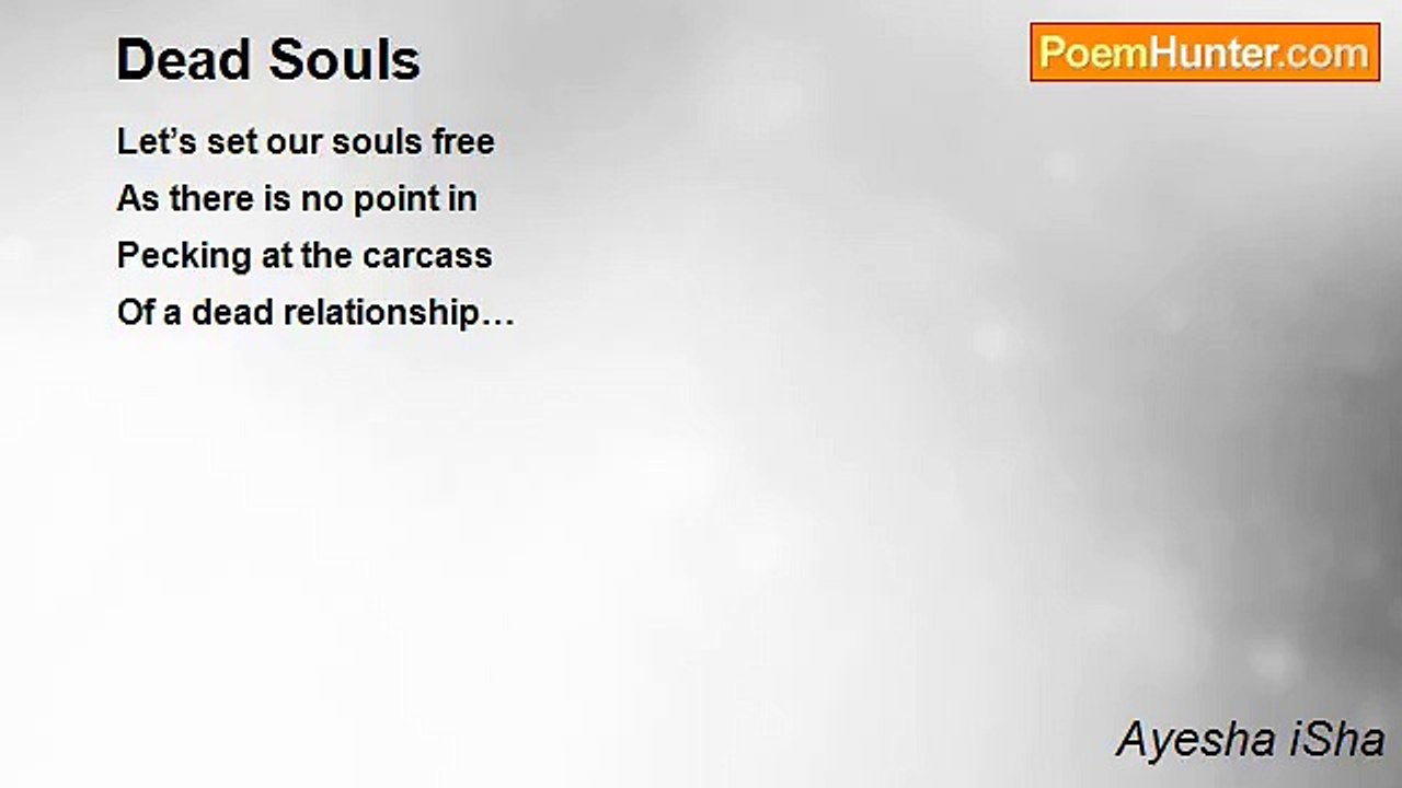 Ayesha iSha - Dead Souls