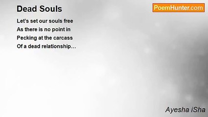 Ayesha iSha - Dead Souls