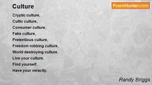 Randy Briggs - Culture