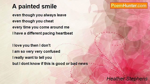 Heather Stephens - A painted smile