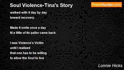 Lonnie Hicks - Soul Violence-Tina's Story