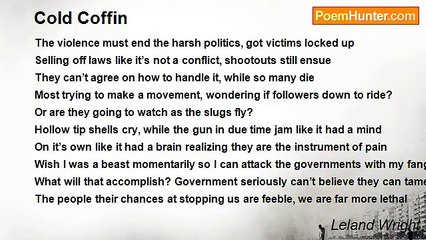 Leland Wright - Cold Coffin