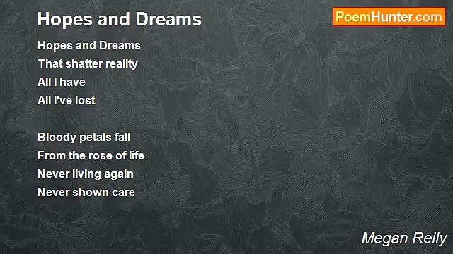 Megan Reily - Hopes and Dreams
